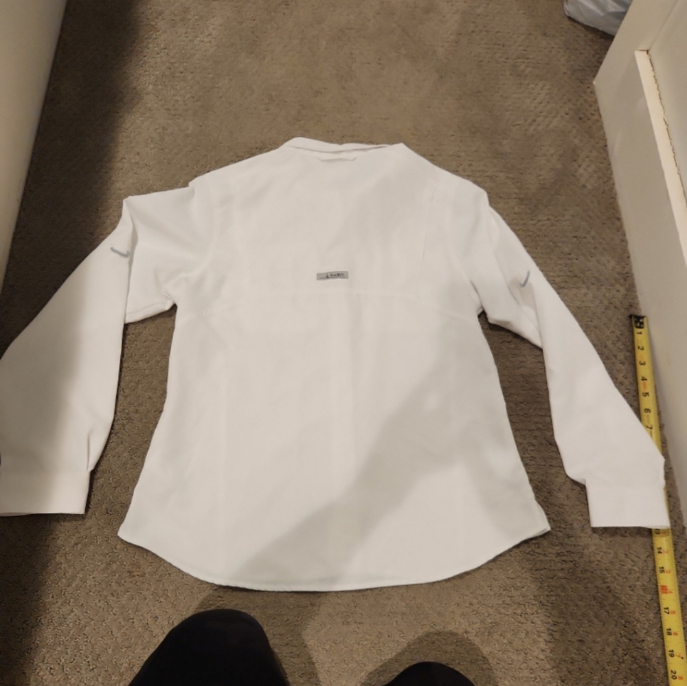 Habit Shirt Large Mens Solar Factor Fishing Long-Sleeve Lightweight- NEW - Picture 7 of 8